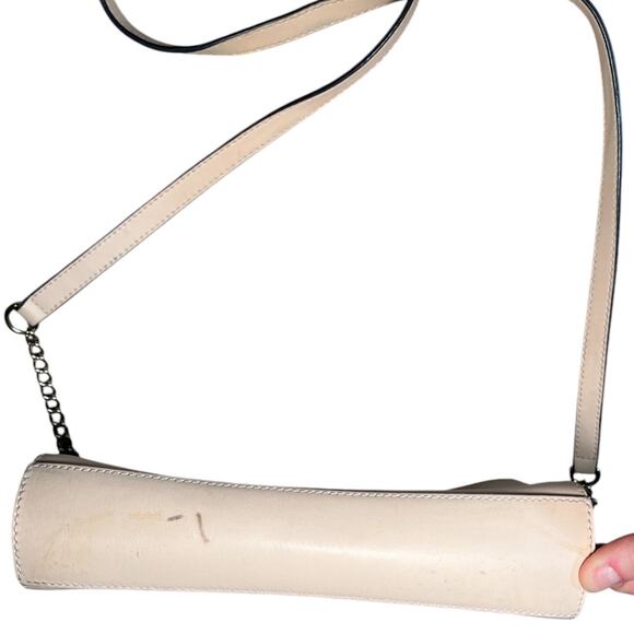 Kate Spade Hancock Park Angelica Bow Leather Crossbody Bag Warm Vellum Pink - Picture 6 of 7